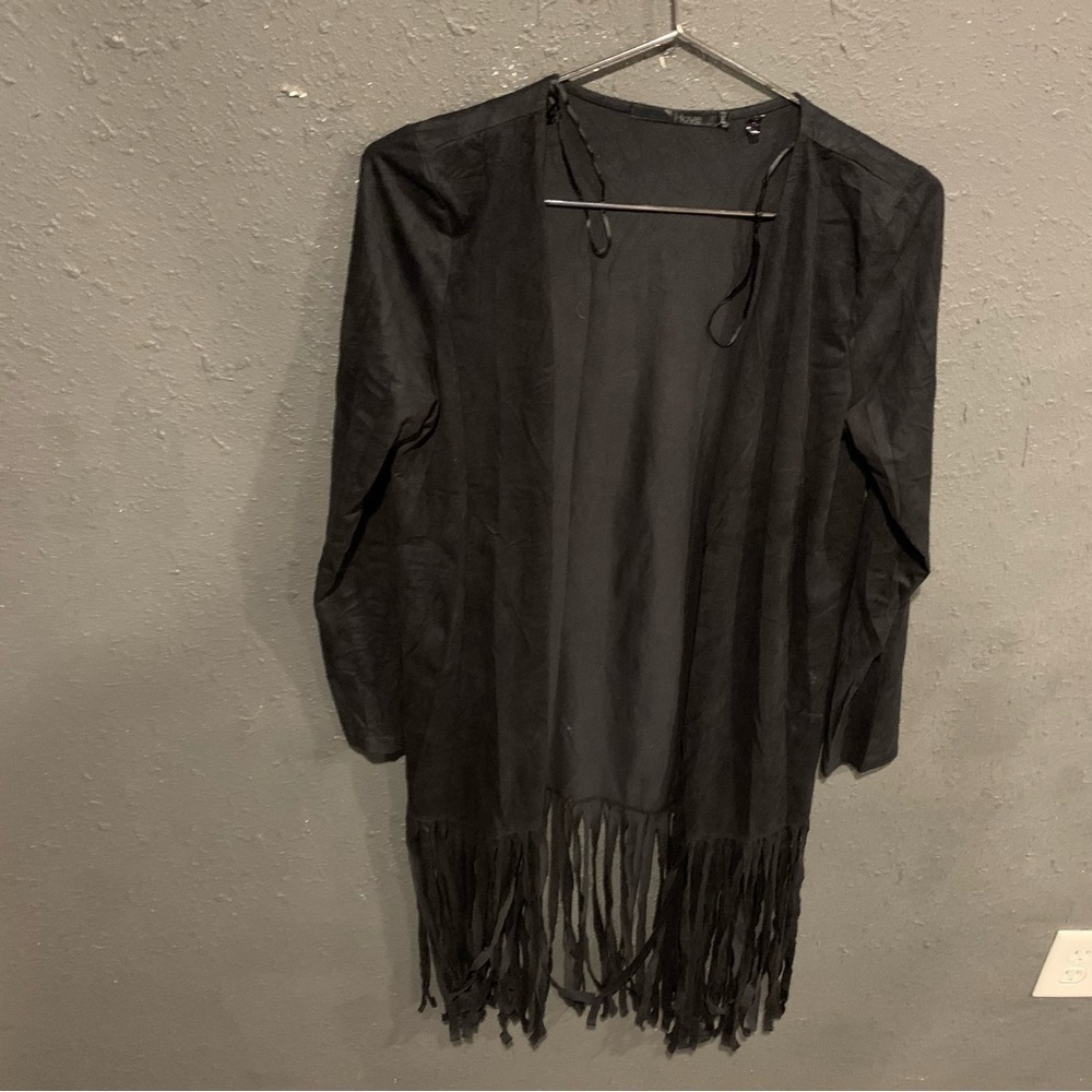 Women’s Have Full Length Cardigan with Frills